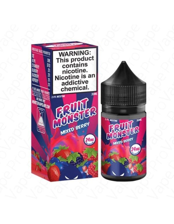 Mixed Berry Salt Fruit Monster 30mL