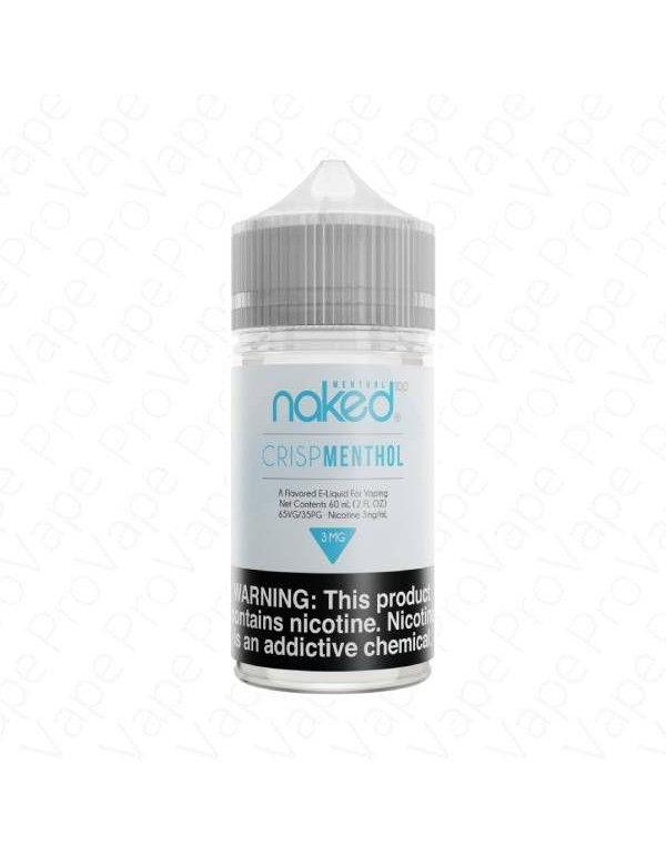 Crisp Menthol Naked 100 60mL