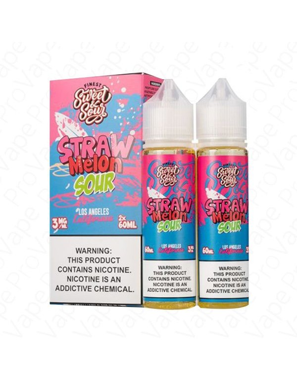 Straw Melon Sour Finest S&S 2x60mL