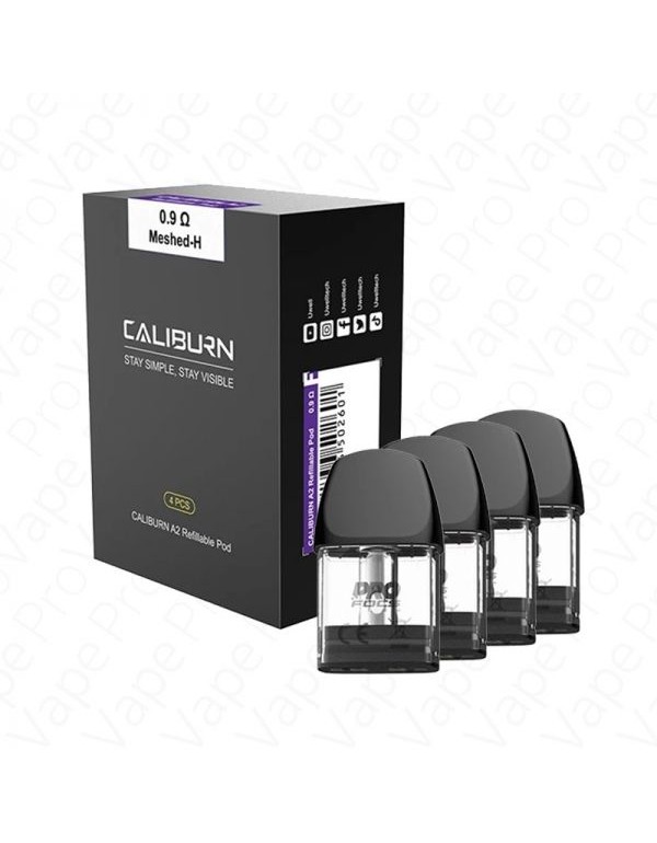 UWELL Caliburn Replacement Pod Cartridges 4PCS