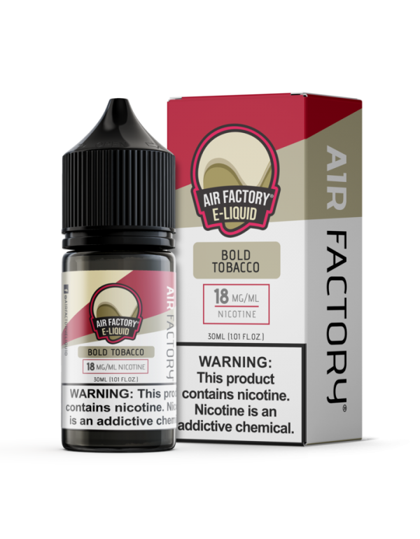 Bold Tobacco Salt Air Factory 30mL