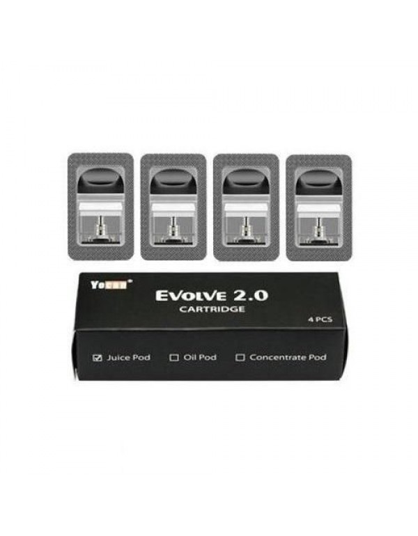 Yocan Trio/Evolve 2.0 Replacement Pod Cartridge 4PCS