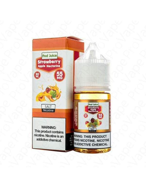 Strawberry Apple Nectarine Salt Pod Juice 30mL