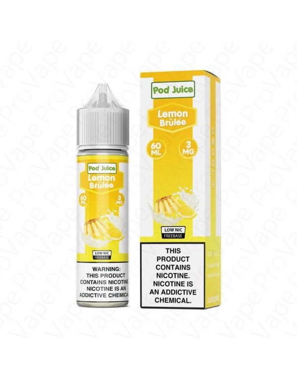 Lemon Brulée Pod Juice 60mL