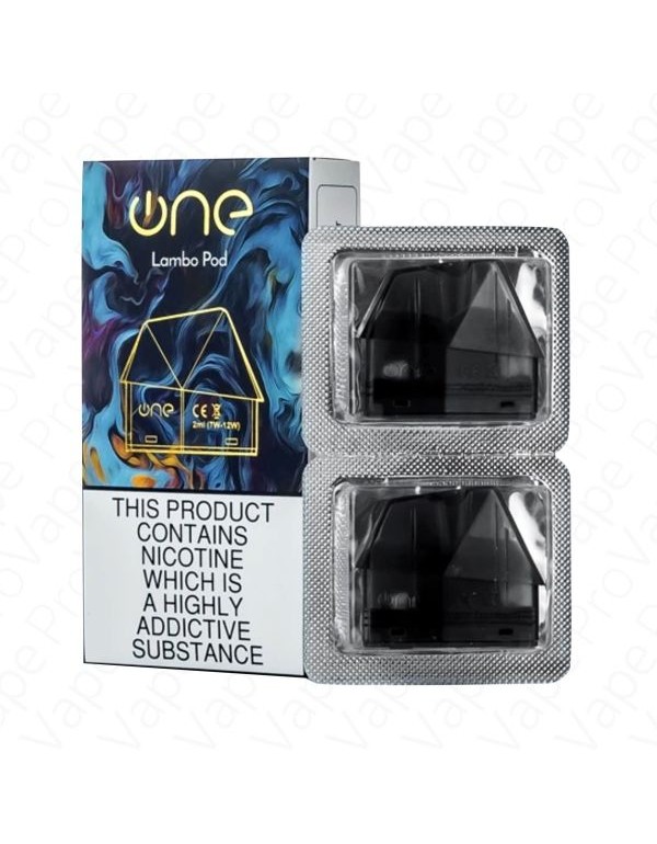 One Vape Lambo Replacement Pod Cartridge 2PCS