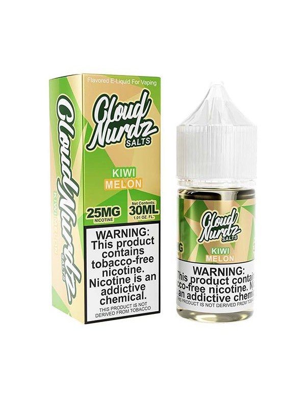 Kiwi Melon Cloud Nurdz TFN Salt Nic E-Juice 30ml