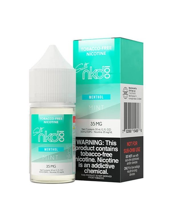 Mint Menthol NKD 100 TFN Salt Eliquid 30mL