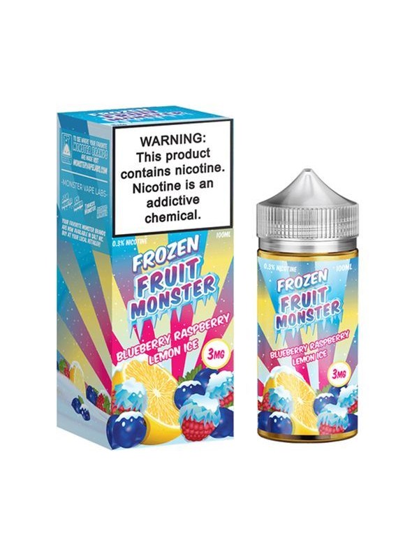 Blueberry Raspberry Lemon Ice Frozen Fruit Monster TFN E-Juice 100ml