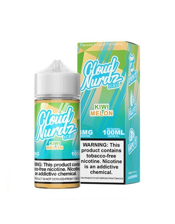 Kiwi Melon Iced Cloud Nurdz TFN E-Juice 100ml