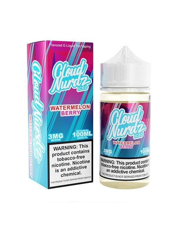 Watermelon Berry Iced Cloud Nurdz TFN E-Juice 100ml