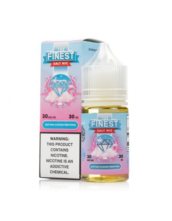 Cotton Clouds Menthol The Finest Salt Nic E-Juice 30ml