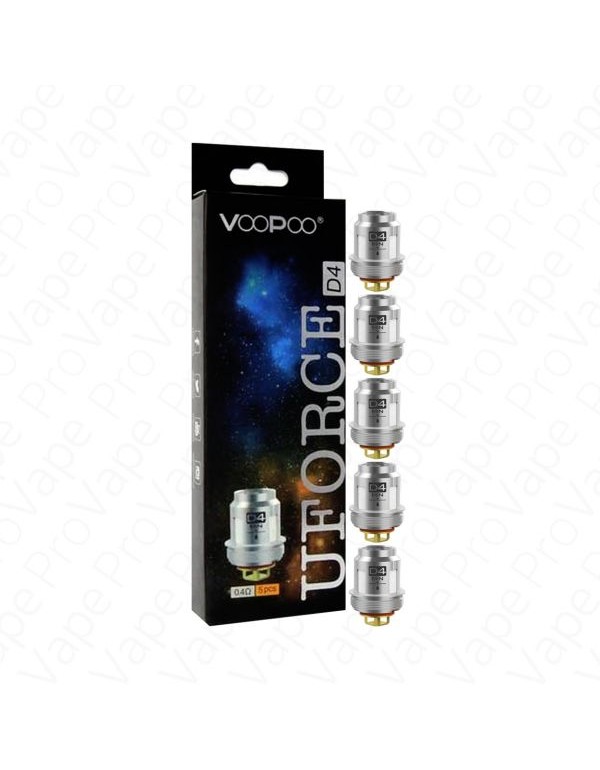 VooPoo UForce D4 Replacement Coils 5PCS