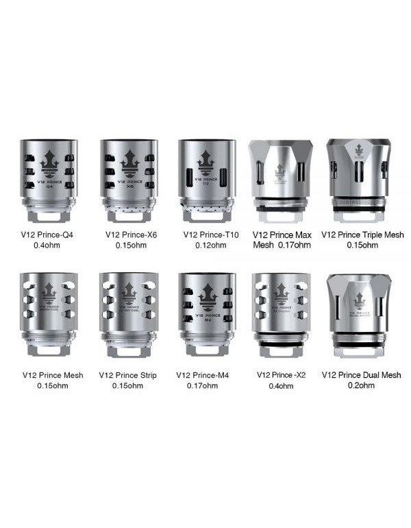 SMOK TFV12 Prince Replacement Coils 3PCS