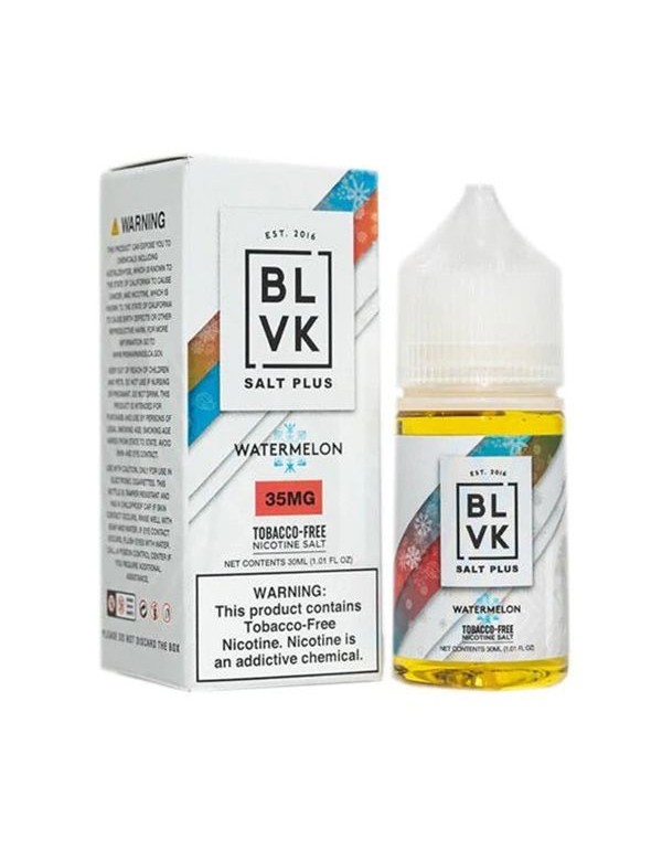 Watermelon Ice BLVK Unicorn TFN Salt Nic E-Juice 30ml