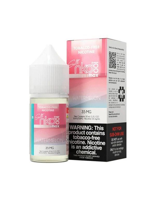 Watermelon Ice NKD 100 Max TFN Salt Nic E-Juice 30...