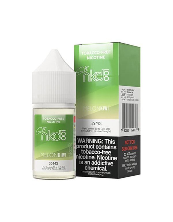 Melon Kiwi NKD 100 TFN Salt Nic E-Juice 30ml