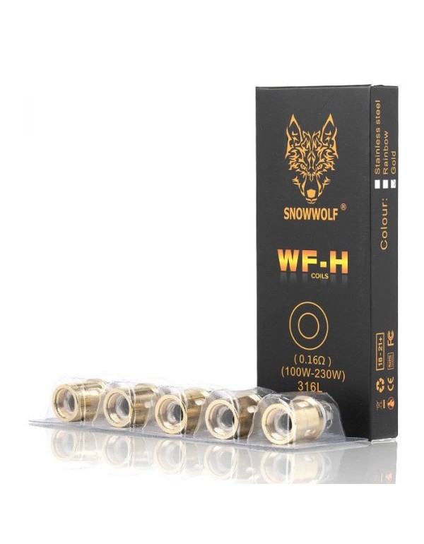 SnowWolf WF Replacement Coils 5PCS