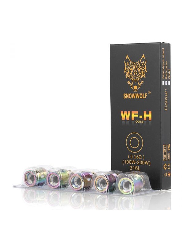 SnowWolf WF Replacement Coils 5PCS