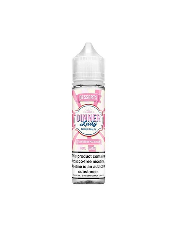 Strawberry Macaroon Dinner Lady TFN E-Juice 60ml