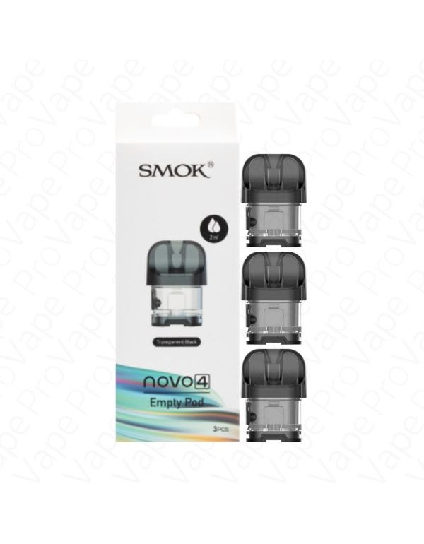 SMOK Novo 4 Empty Replacement Pod 3PCS