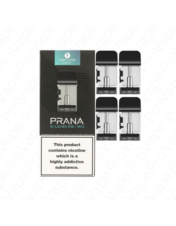 Lost Vape Prana Replacement Pod 4PCS