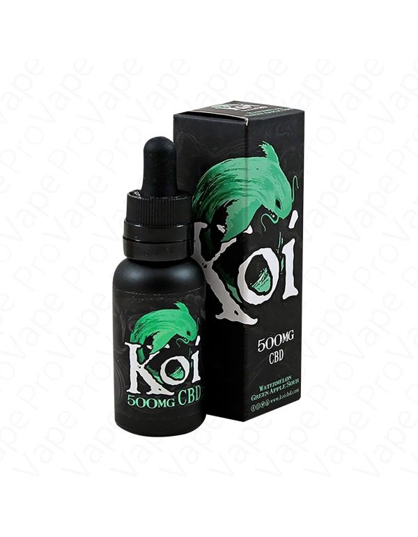 Watermelon Green Apple Sour CBD Koi 30mL