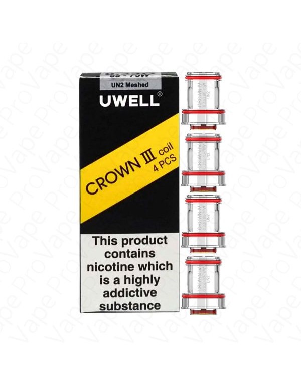 UWELL Crown III (3) Replacement Coils 4PCS