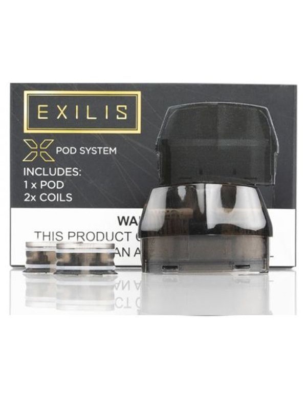 SnowWolf Exilis Replacement Pod With 2 Coils